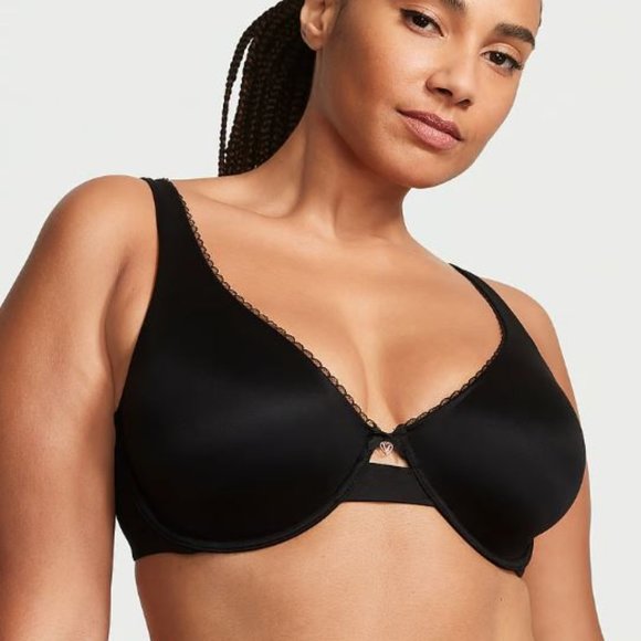 38G Victoria Secret BODY BY VICTORIA Unlined Full Coverage Bra Smooth Microfiber - Picture 1 of 9